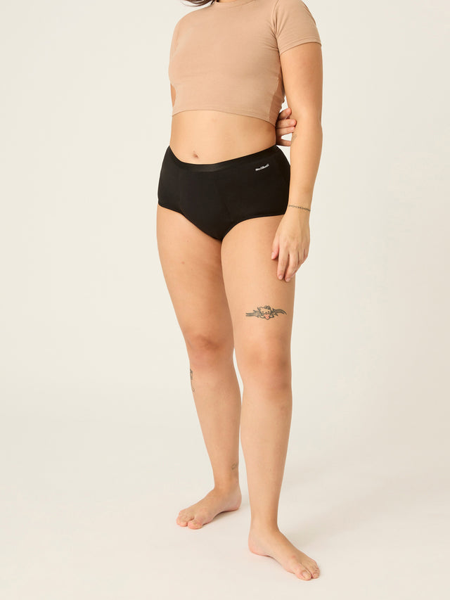 Basic Women's Ultra Leak-Proof Brief Black