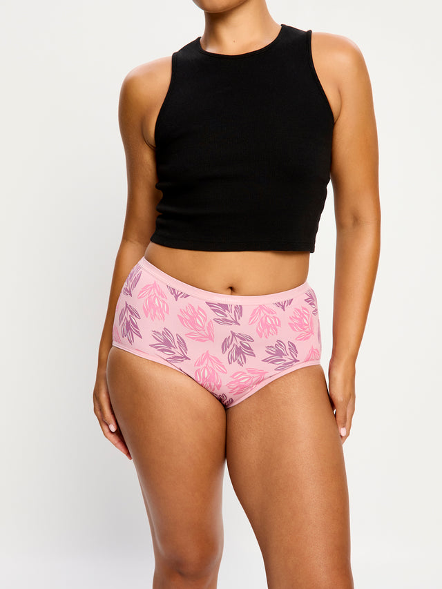 Classic Full Brief Light Cassia Pink
