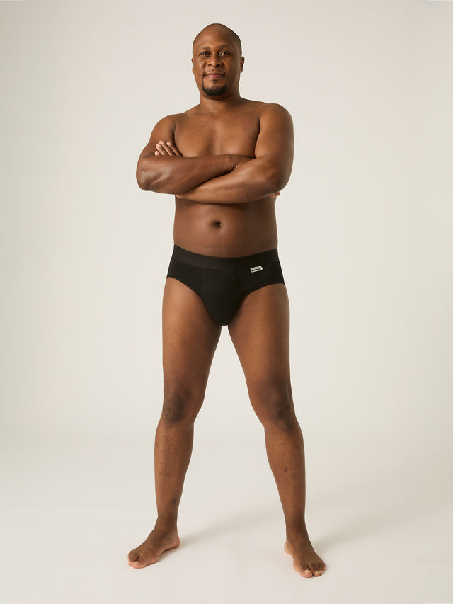 Modibodi Men Brief Ultra Leak-Proof Black