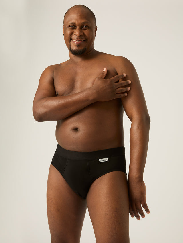 Modibodi Men Brief Ultra Leak-Proof Black