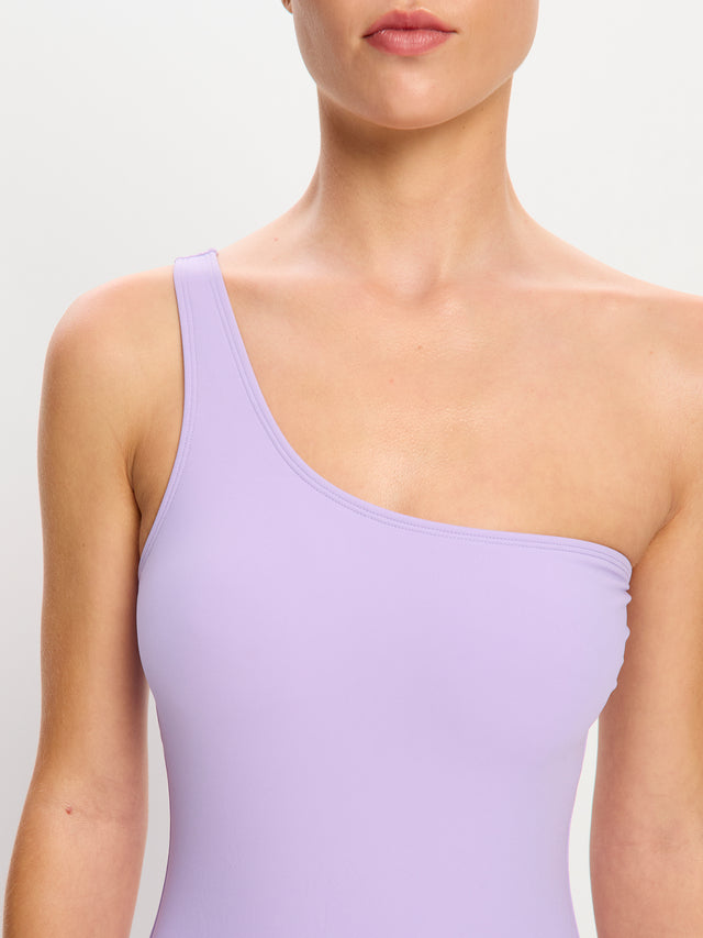Swimwear One-Shoulder One-Piece Light Lavender
