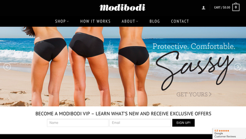 Modibodi Launches Google Customer Reviews