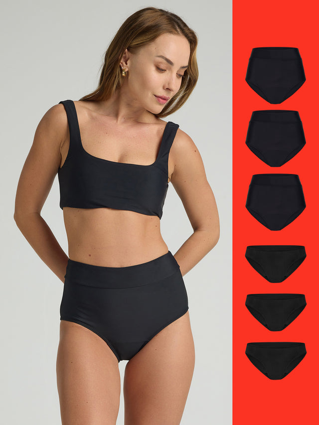 Swim Bottom 6 Pack
