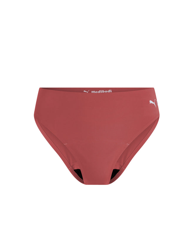 Puma X Modibodi Seamfree Active Bikini Moderate Plum Purple