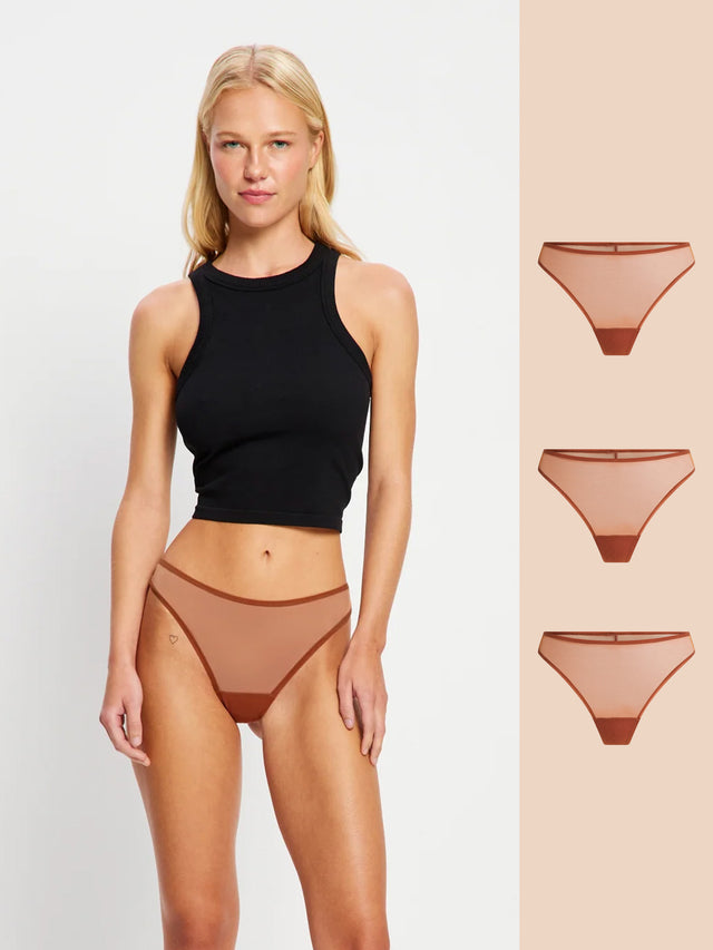 Barely There Thong 3 Pack