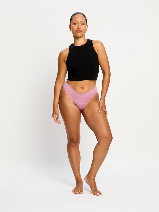 Cassia V Cheeky Brief Light Dusky Orchid 3 Pack