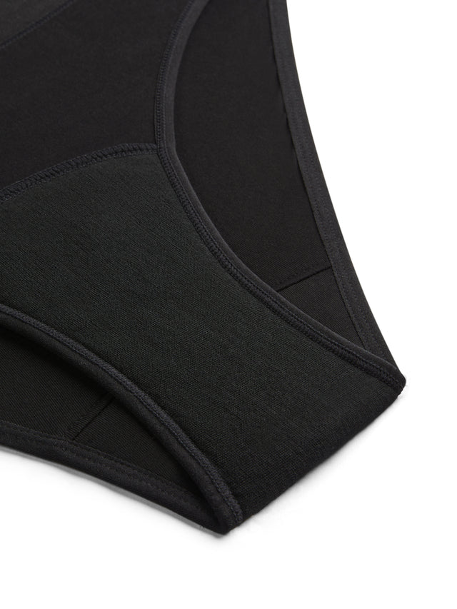 Classic Bikini Moderate Black