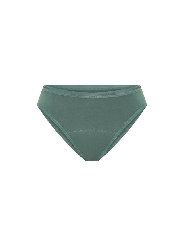 Classic Bikini Moderate Nocturnal Green