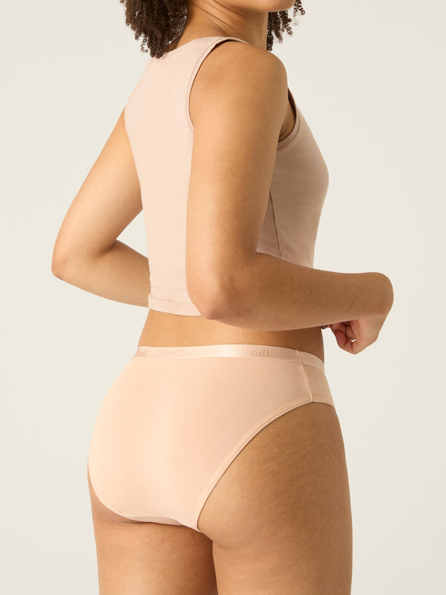 Classic Bikini Moisture Wicking Beige