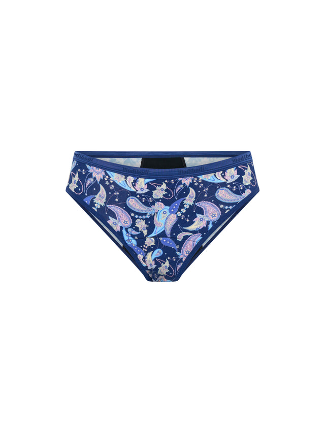 Classic Bikini Super Opulent Paisley Navy