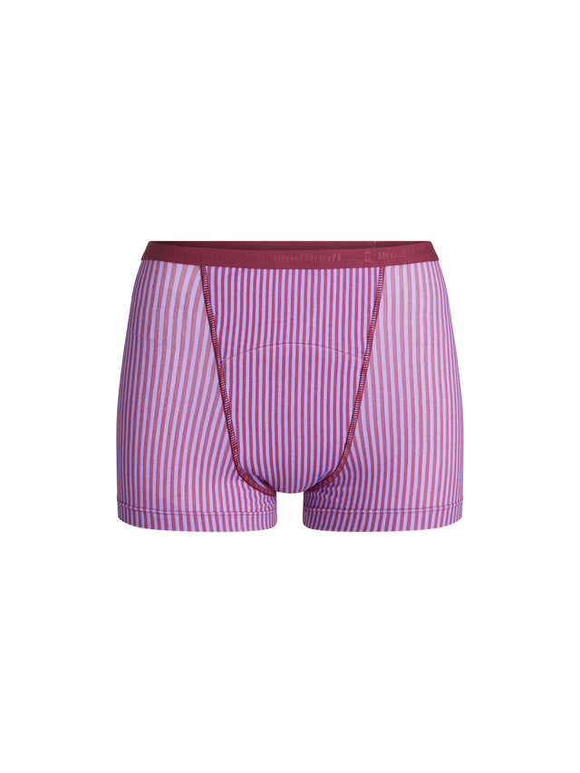 Classic Boyshort Super Plum Purple Stripe