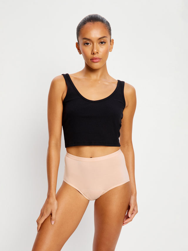 Classic Full Brief 5 Pack Cashew