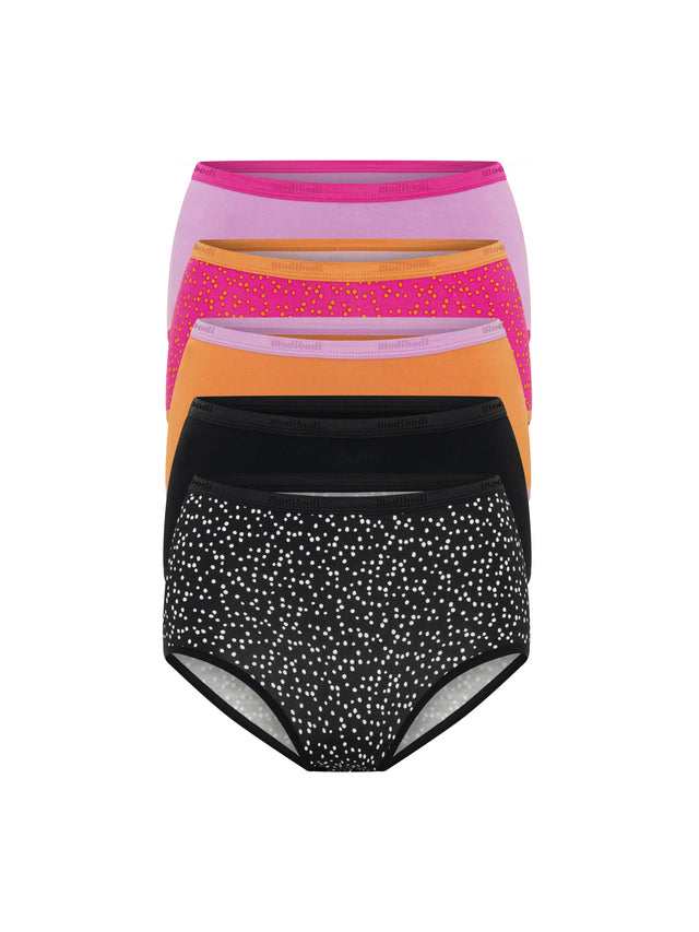 Classic Full Brief Everyday Pack Polka Dot Multi