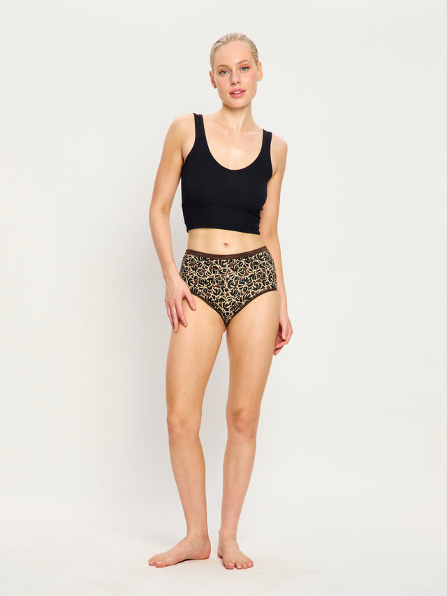 Classic Full Brief Everyday Pack Rich Truffle Multi