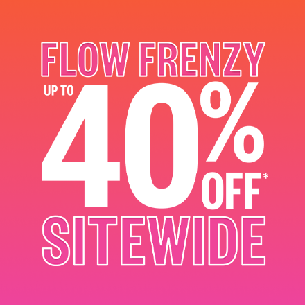 Up to 40% Off* Sitewide