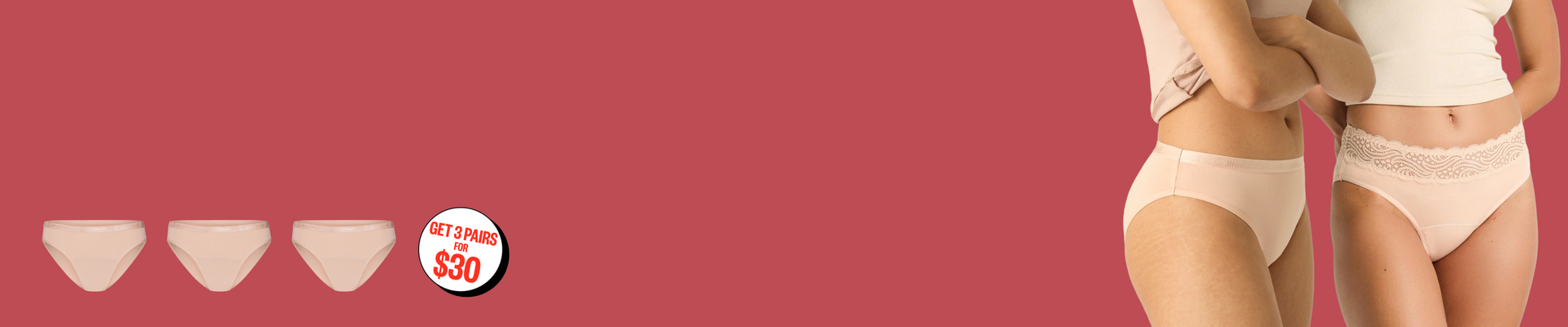 3 for $30 Selected Styles - Limited Time Only!