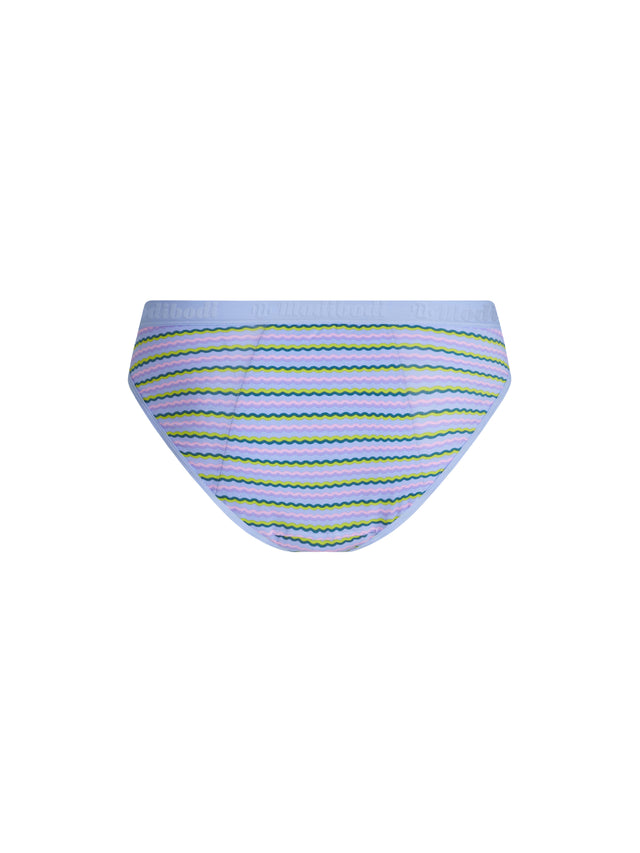 Teen Hipster Bikini Super Grapefruit Stripe