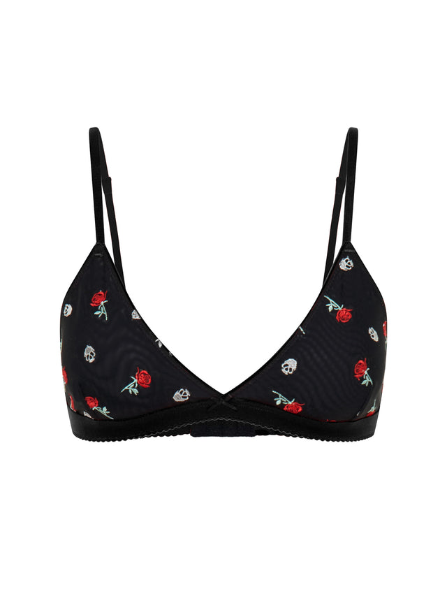 V Day Bralette & Cheeky Brief Set