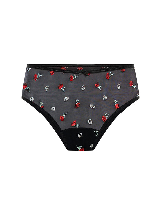 V Day Bralette & Hi Waist Brief Set