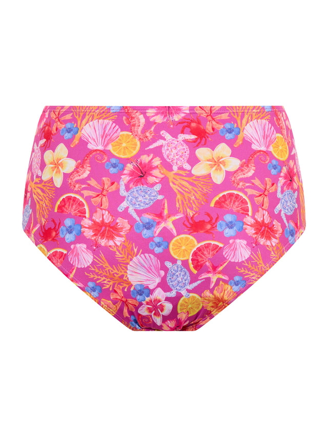 Marine Dream Teen Swimwear Tankini Top & Hi-Waist Brief Set Tropicana Crush