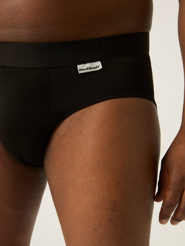 Modibodi Men Brief Ultra Leak-Proof Black