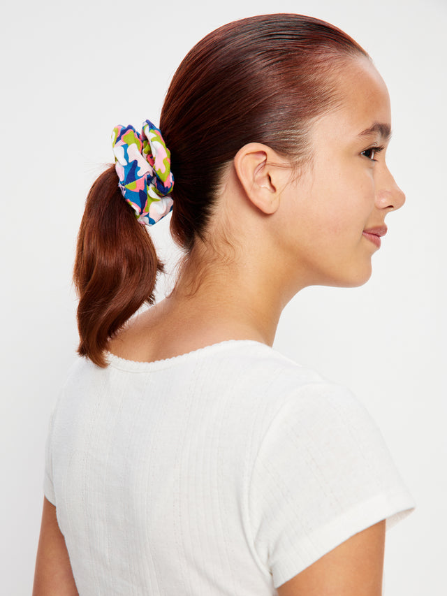 Teen Scrunchie Twilight Jungle Pink