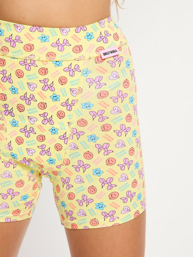 SmileyWorld® | Modibodi Teen Sleep Short 2 Pack Super Carnival Spirit