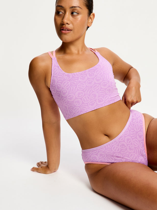 SmileyWorld® | Modibodi X Back Tank & Cheeky Brief Set