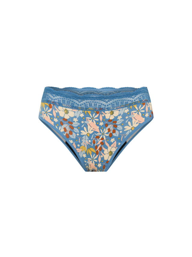 Sensual Hi Waist Bikini Super Botanical Garden