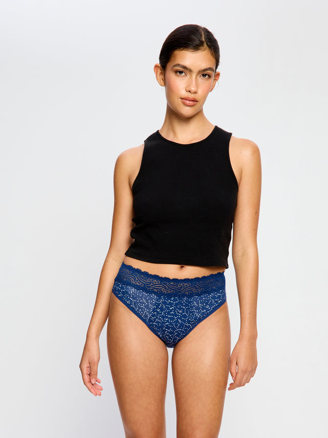 Sensual Hi Waist Bikini Holiday Gifting 2 Pack Celebration Multi