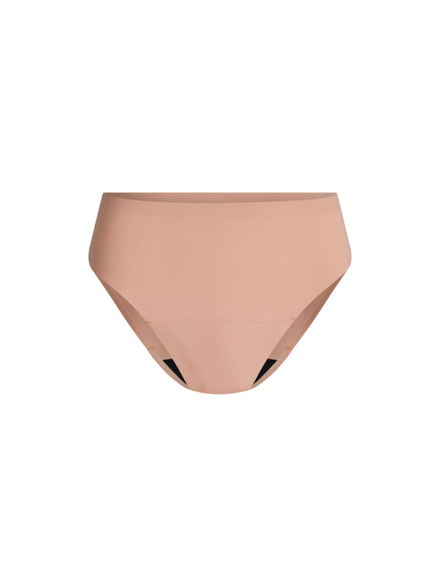 Teen Seamfree Hi-Leg Bikini Moderate Ballet Beige