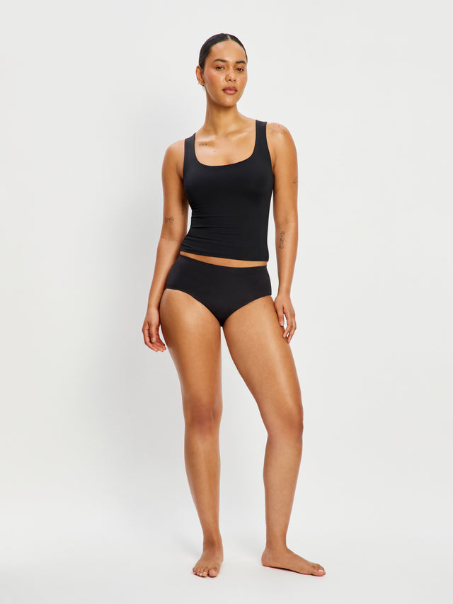 Seamfree Boyleg Moderate Black