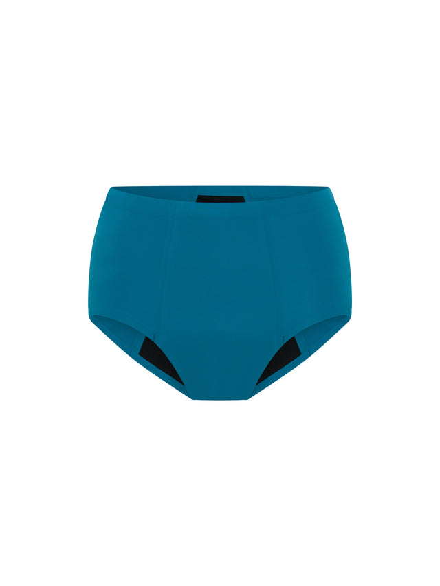 Seamfree Full Brief Super Lagoon Blue