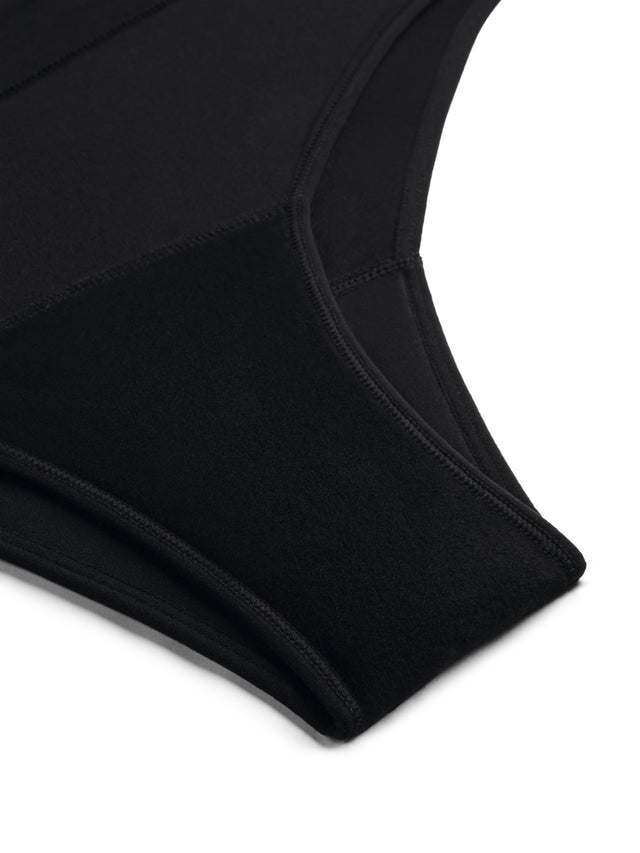 ModiComfort Seamless Hi-Leg Brief Moderate Black