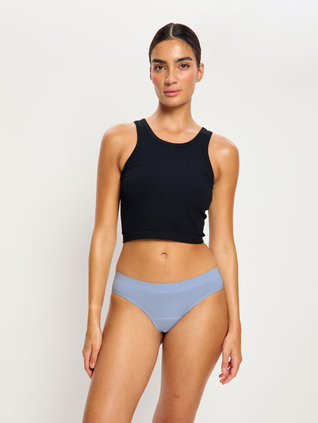 ModiComfort Seamless Boyleg Light Blue Aura 2 Pack