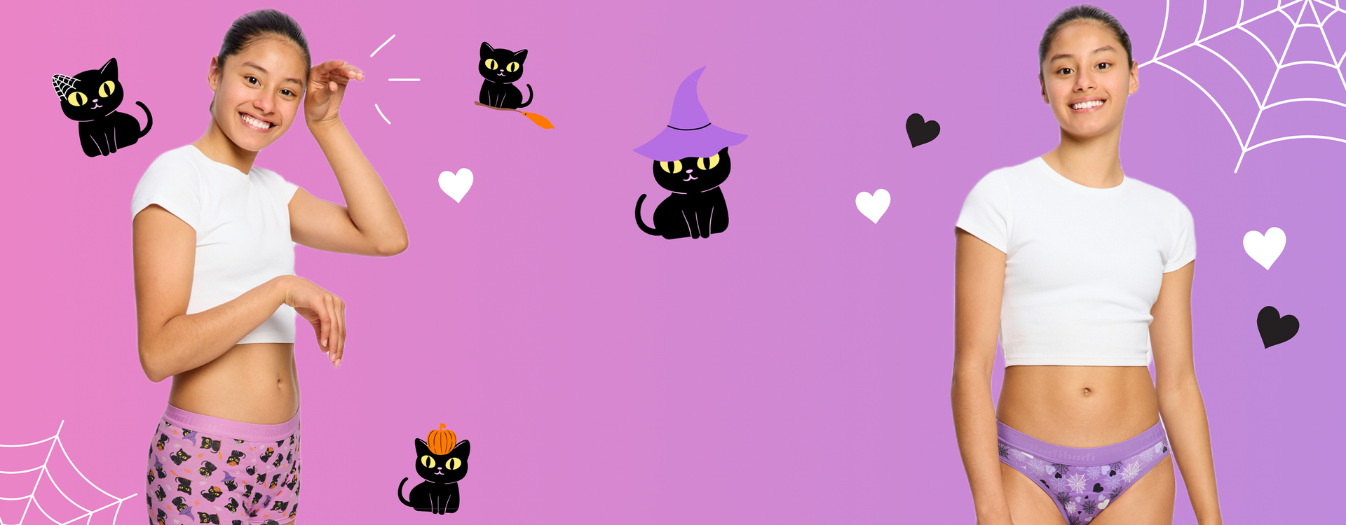 SPOOKY-GOOD TEEN PERIOD WEAR