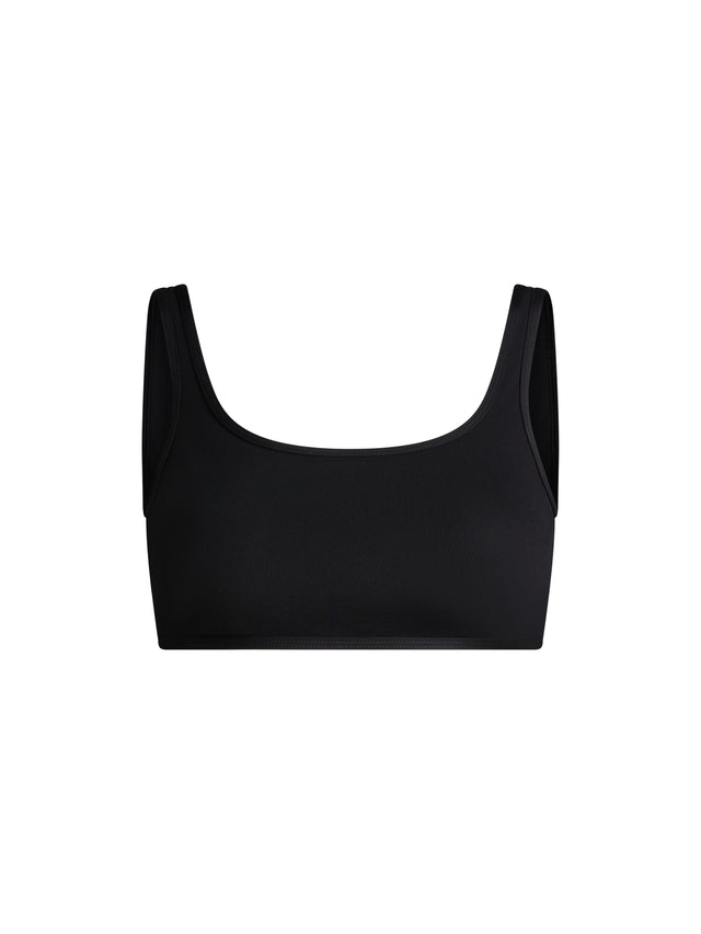 Teen Swimwear Crop Top Black