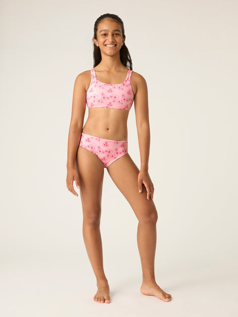 SWSBBILMHPIT-TEEN_Recycled Swimwear_Bikini Brief_LM_Hibiscus Pink Print-2_model_Mahika_8-10.jpg
