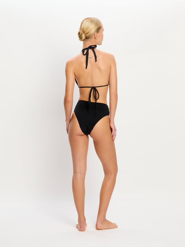 Swimwear Hi-Leg Brief Light Black