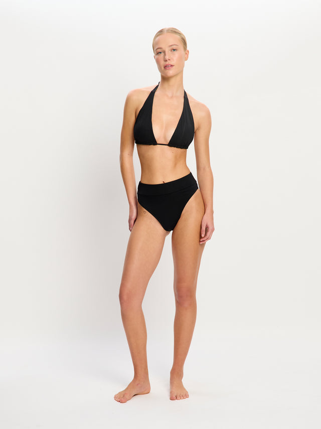 Swimwear Hi-Leg Brief Light Black