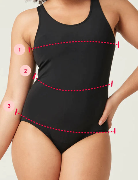 Women Underware Waist and Hip Size Guide