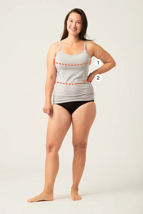 Women Underware Waist and Hip Size Guide